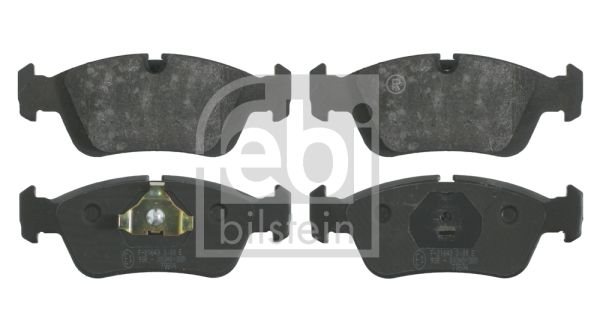 FEBI BILSTEIN Комплект тормозных колодок, дисковый тормоз 16002